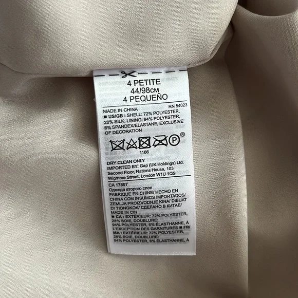 Size 4P Banana Republic Heritage Collection Cocktail Party Dress - Picture 7 of 8